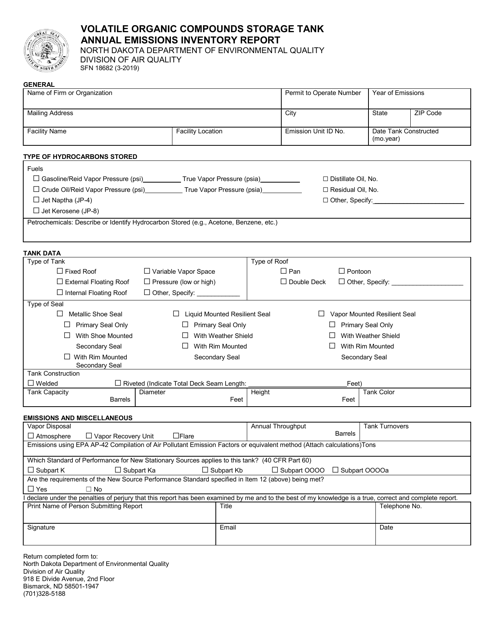 Form SFN18682  Printable Pdf