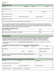 Form SFN958 Health Care Application for the Elderly and Disabled - North Dakota, Page 3