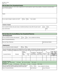 Form SFN958 Health Care Application for the Elderly and Disabled - North Dakota, Page 7