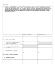 Form SFN18856 Findings of Fact for Annexations - North Dakota, Page 3