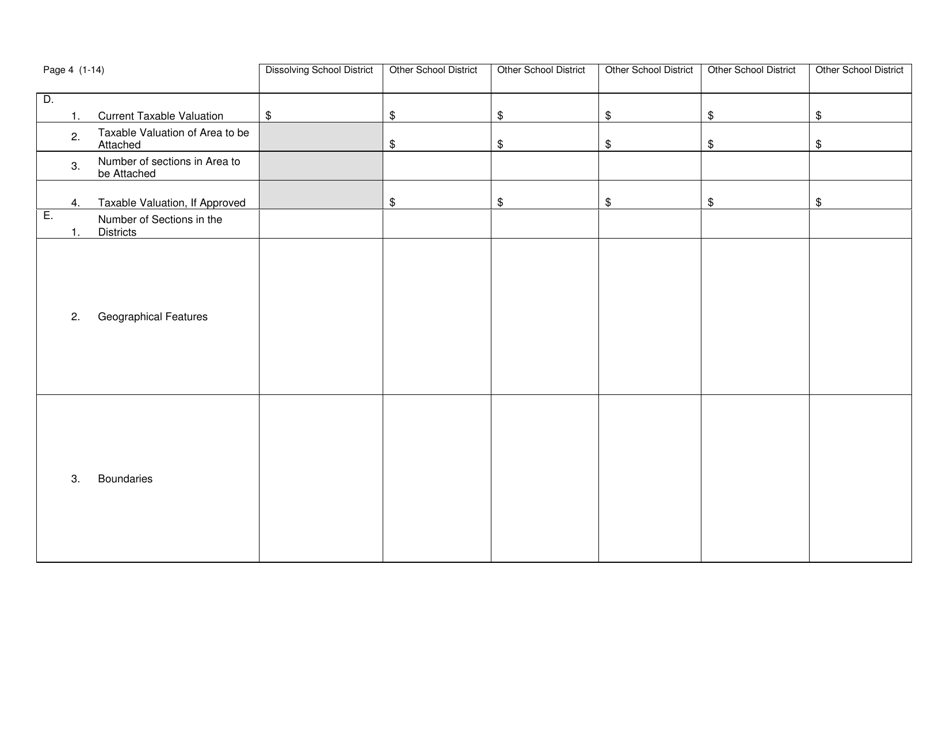 Form SFN50427 Findings of Fact for Dissolutions - North Dakota, Page 4