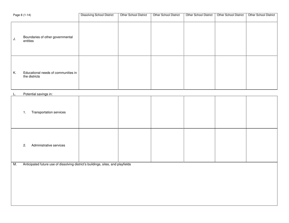 Form SFN50427 Findings of Fact for Dissolutions - North Dakota, Page 8