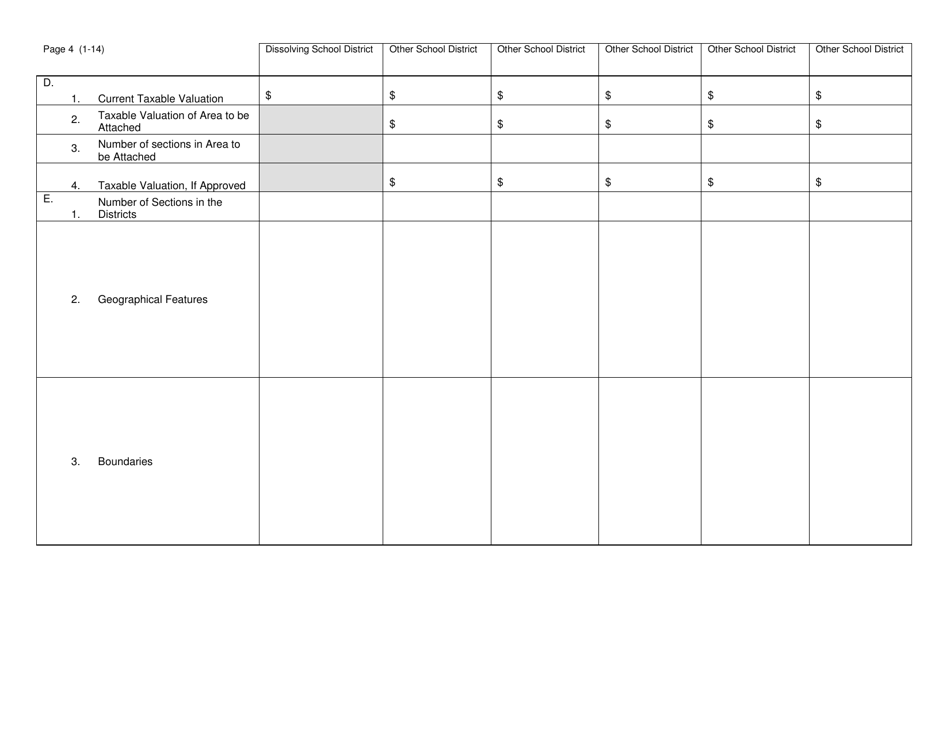 Form SFN50426 Informational Sheet for Dissolutions - North Dakota, Page 4