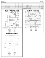 Form SFN9326 Map Description and Price List - North Dakota, Page 4