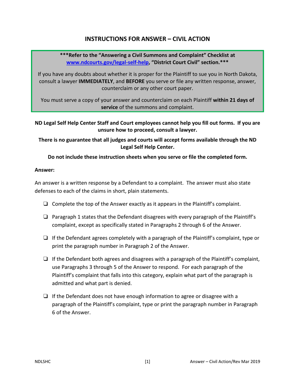 Answer - North Dakota, Page 4