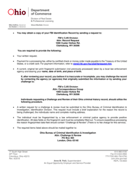 Form REPL-18003 Appraisal Management Company Application - Ohio, Page 2
