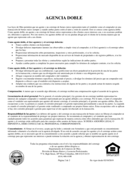 Declaracion De Divulgacion De La Agencia - Ohio (Spanish), Page 2