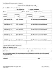 Form 10 Annual Statement of Production - Ohio, Page 4