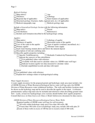 Checklistto Submit a Ground-Water Modeling Report for Odnr to Review - Ohio, Page 3