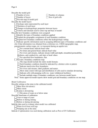 Checklistto Submit a Ground-Water Modeling Report for Odnr to Review - Ohio, Page 6