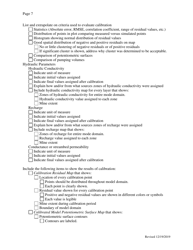 Checklistto Submit a Ground-Water Modeling Report for Odnr to Review - Ohio, Page 7