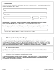 Form 550 Certification of Consolidation - Ohio, Page 4