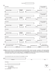 Form 17 Reconciliation of Income Tax Withheld and W-2/1099-misc Transmittal - Ohio, Page 2