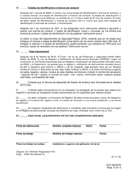 DOC Formulario 020307B Registro De Delincuentes Sexuales Y Aviso De Deber De Registrarse - Oklahoma (Spanish), Page 13