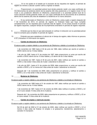 DOC Formulario 020307B Registro De Delincuentes Sexuales Y Aviso De Deber De Registrarse - Oklahoma (Spanish), Page 4