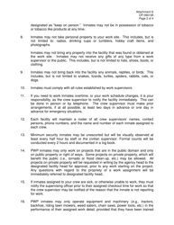 Form OP-090106 Attachment G Guidelines and Rules for Supervisors of Public Works Programs - Oklahoma, Page 2