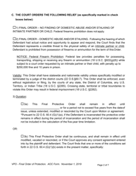 Final Order of Protection - Oklahoma, Page 2