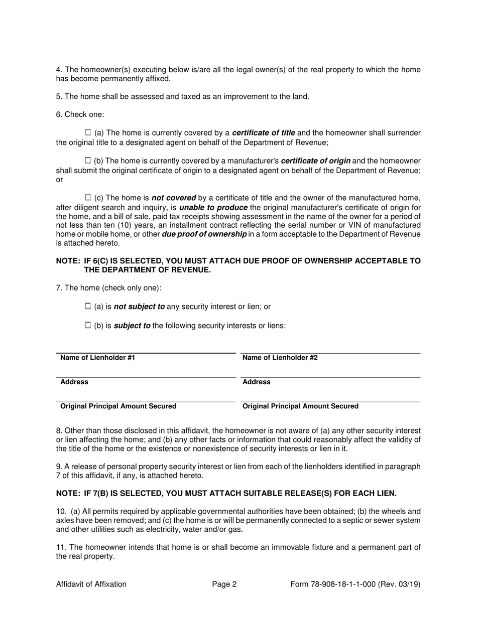 Form 78-908-18-1-1-000 - Fill Out, Sign Online and Download Fillable ...