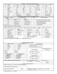 AF IMT Form 1315 Accident Report, Page 2