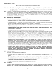 Form 5600-PM-BMP0321-5 Module 5: Ownership/Compliance Information - Pennsylvania