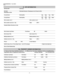 Form 2630-PM-BECB0514 Storage Tanks Registration / Permitting Application Form - Pennsylvania, Page 2