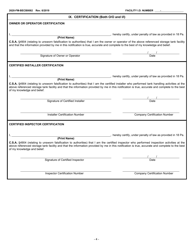 Form 2620-FM-BECB0082 Notification of Release - Notification of Contamination - Pennsylvania, Page 4