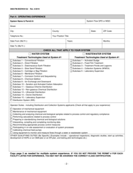 Form 3900-FM-BSDW0412D Application for Certification Through Reciprocity to Operate Water or Wastewater Systems - Pennsylvania, Page 2