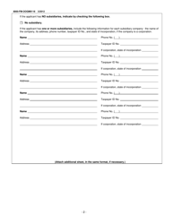 Form 8000-FM-OOGM0118 Oil and Gas Operator Ownership and Control Information - Pennsylvania, Page 2