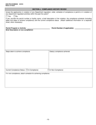 Form 8000-PM-OOGM0006 Notice of Intent (Noi) for Coverage Under the Erosion and Sediment Control General Permit (Escgp-3) for Earth Disturbance Associated With Oil and Gas Exploration, Production, Processing, or Treatment Operations or Transmission Facilities - Pennsylvania, Page 16