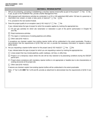 Form 8000-PM-OOGM0006 Notice of Intent (Noi) for Coverage Under the Erosion and Sediment Control General Permit (Escgp-3) for Earth Disturbance Associated With Oil and Gas Exploration, Production, Processing, or Treatment Operations or Transmission Facilities - Pennsylvania, Page 9