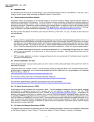 Instructions for Form 8000-PM-OOGM0087U Water Management Plan Approval/Renewal Request (Unconventional Operations Only) - Pennsylvania, Page 3