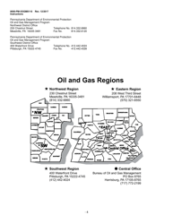 Instructions for Form 8000-PM-OOGM0110 Permit Application to Adopt an Oil or Gas Well - Pennsylvania, Page 4