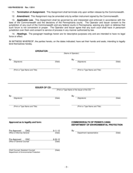 Form 1430-FM-BOS0150 Assignment of Certificate of Deposit Oil &amp; Gas Collateral Bond - Pennsylvania, Page 3