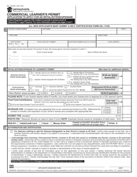 Form DL-31CD Commercial Learner&#039;s Permit Application to Apply for an Initial/Extend/Upgrade - Pennsylvania