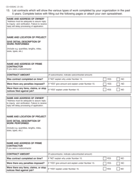 Form CS-4300AC Additional Codes Request Form - Pennsylvania, Page 3