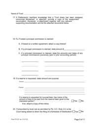 Form OC-02 Petition for Adjudication/Statement of Proposed Distribution Pursuant to Pa. O.c. Rule 2.4 - Pennsylvania, Page 9