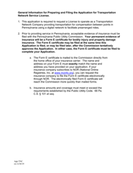 Application for Transportation Network Service License - Pennsylvania, Page 2
