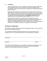Application for Transportation Network Service License - Pennsylvania, Page 7