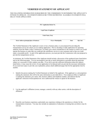 Application for Broker of Household Goods in Use - Pennsylvania, Page 5