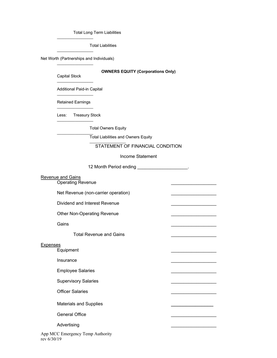 Application - Emergency Temporary Authority - Pennsylvania, Page 7