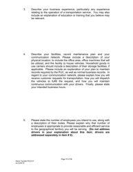 Form PUC317 Application for Approval of Transfer of Capital Stock - Pennsylvania, Page 12