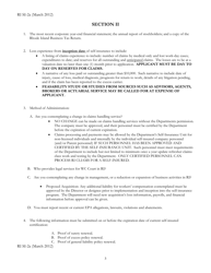 Form RI SI-2A Renewal Application for Approval of Workers&#039; Compensation Self-insurance Program - Rhode Island, Page 3