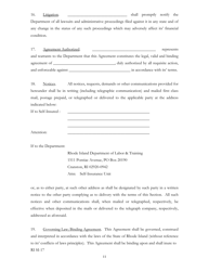 Form RI SI-17 Self-insurance Agreement - Rhode Island, Page 11