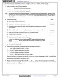 Form MR-400 (DHEC Form 3102) Application for a Mine Operating Permit - South Carolina, Page 3
