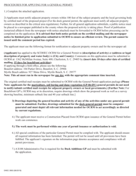 DHEC Form 3903 General Permit Application - South Carolina, Page 2