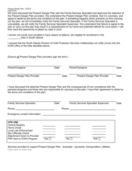 Form DSS-CP-504 Present Danger Plan - South Dakota, Page 2
