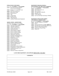 Form PH-3941 Neonatal Transport Vehicle Inspection Supplement - Tennessee, Page 2