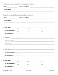 Form PH-3676 The EMS Complaint/ Investigation - Tennessee, Page 9