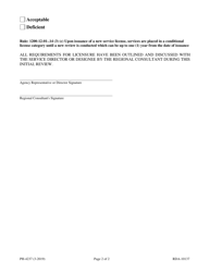 Form PH-4237 Initial Review for Invalid Service - Tennessee, Page 2