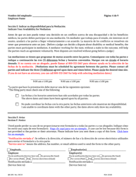 Form LB-1095 Petition for Benefit Determination - Tennessee (English/Spanish), Page 6